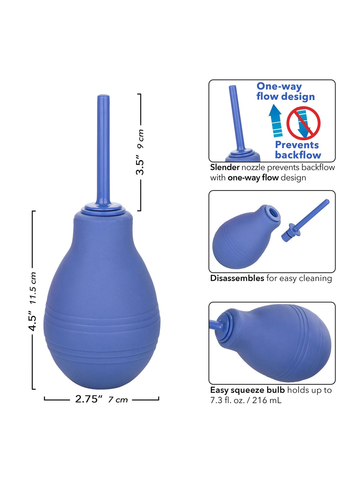 Bestel: Cheeky One - Way Flow Douche - bij Happytoys.nl, happytoys.be, Happytoys.ae: erotische sex webshop | liever Happy dan Easy ⭐⭐⭐⭐⭐