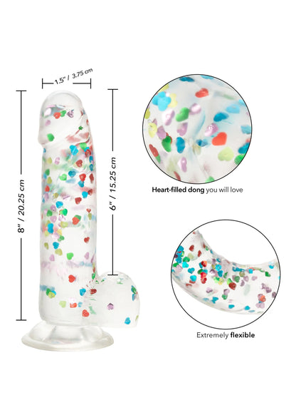 Bestel: Naughty Bits I Love Dick Heart - filled Dong by CalExotics - bij Happytoys.nl, happytoys.be, Happytoys.ae: erotische sex webshop | liever Happy dan Easy ⭐⭐⭐⭐⭐