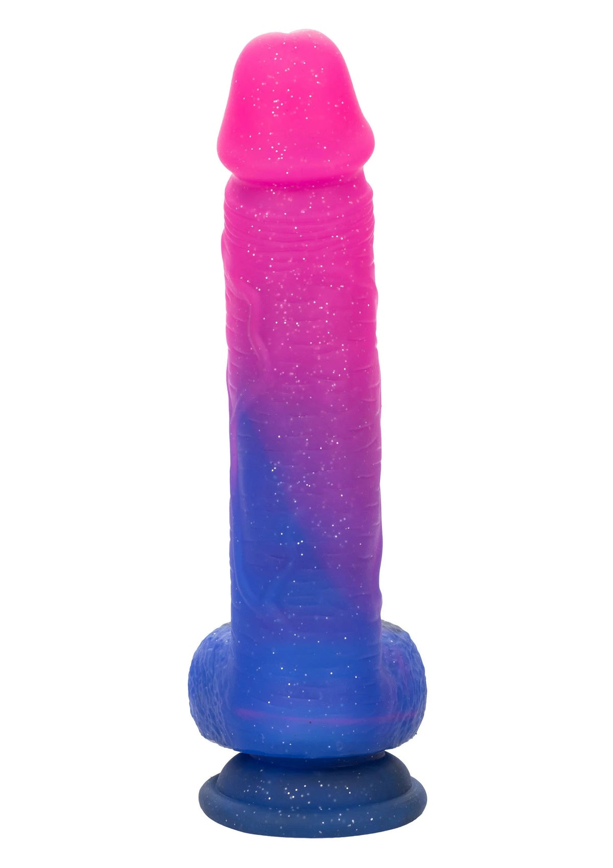 Bestel: Naughty Bits Ombré Hombre XL Vibrating Dildo by CalExotics - bij Happytoys.nl, happytoys.be, Happytoys.ae: erotische sex webshop | liever Happy dan Easy ⭐⭐⭐⭐⭐