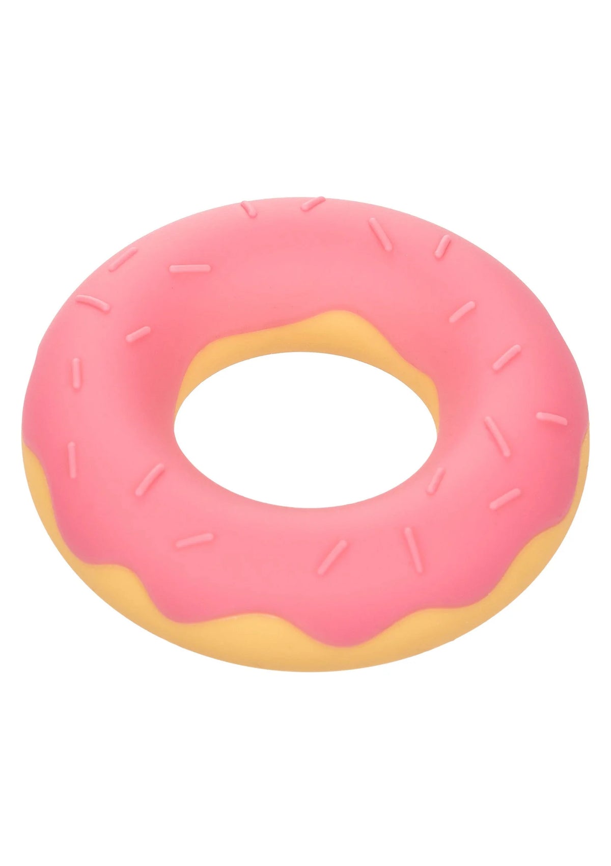Bestel: Naughty Bits Dickin’ Donuts Silicone Donut Cock RIng by CalExotics - bij Happytoys.nl, happytoys.be, Happytoys.ae: erotische sex webshop | liever Happy dan Easy ⭐⭐⭐⭐⭐