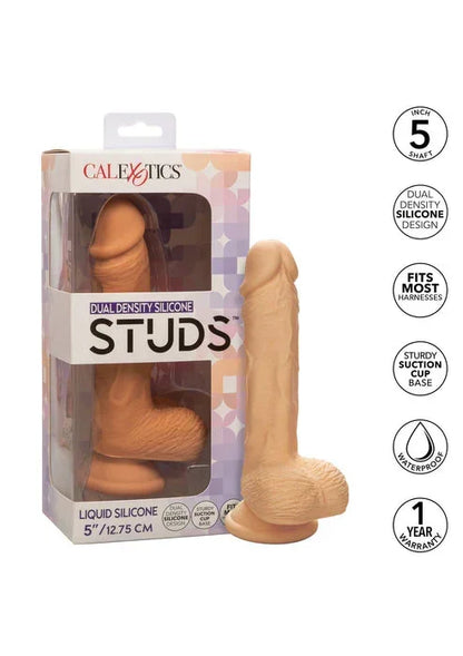 Dual Density Silicone Stud 5 inch @ CalExotics - Happytoys Sexshop: online sex shop for Feeling Happy & Easy 😊 - Discreet geleverd