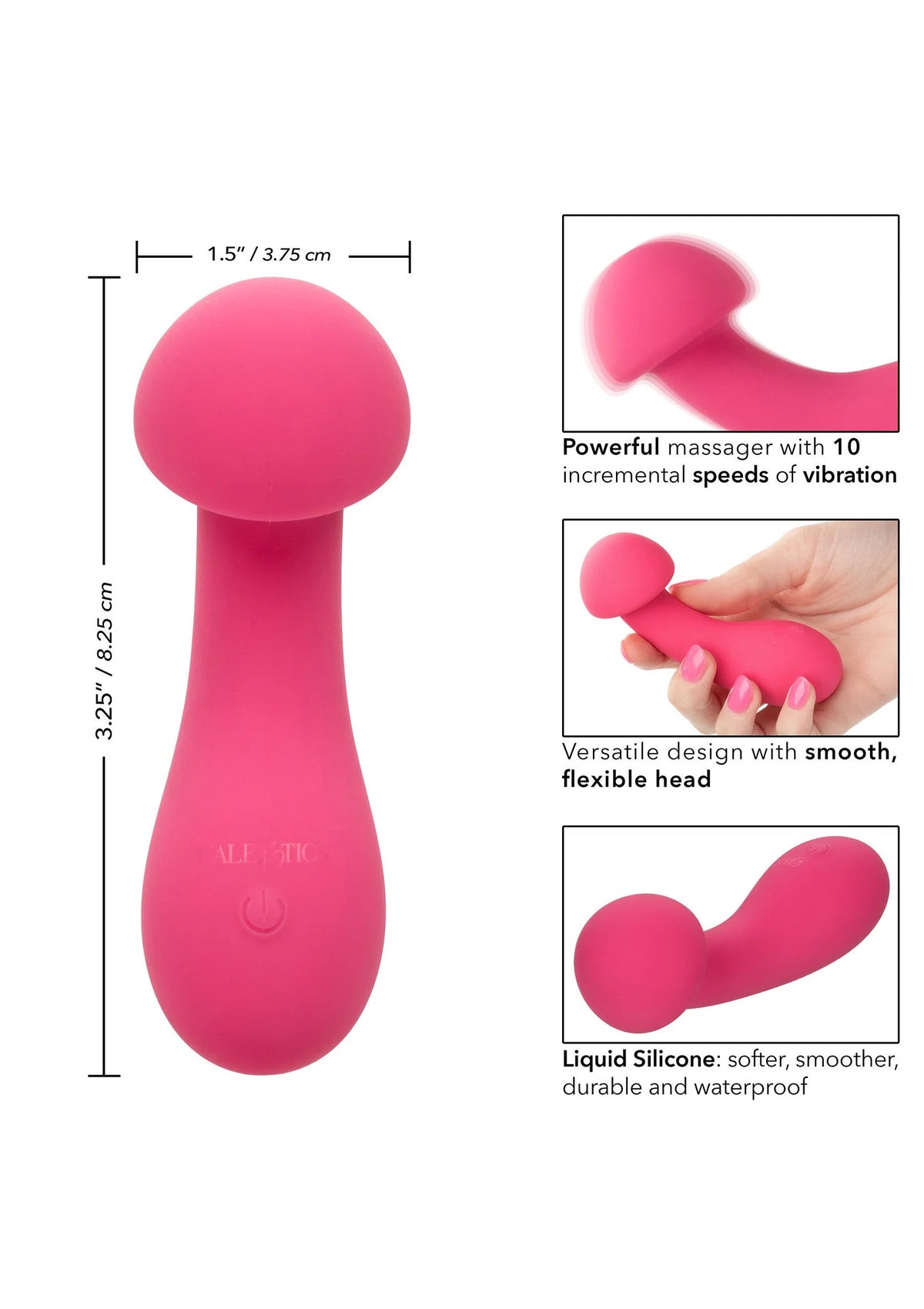 Bestel: Liquid Silicone Pixies Exciter vibrator by CalExotics - bij Happytoys.nl, happytoys.be, Happytoys.ae: erotische sex webshop | liever Happy dan Easy ⭐⭐⭐⭐⭐