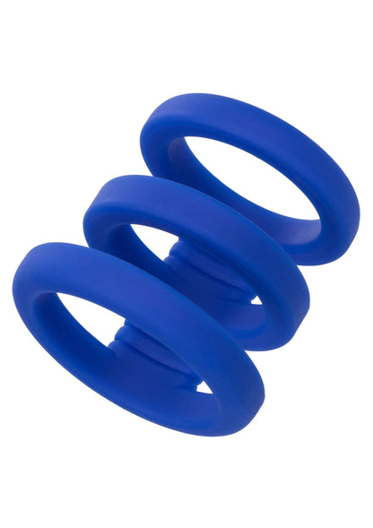 Bestel: CalExotics Admiral Triple Cock Cage - bij Happytoys.nl, happytoys.be, Happytoys.ae: erotische sex webshop | liever Happy dan Easy ⭐⭐⭐⭐⭐
