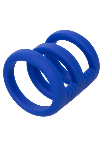Bestel: CalExotics Admiral Triple Cock Cage - bij Happytoys.nl, happytoys.be, Happytoys.ae: erotische sex webshop | liever Happy dan Easy ⭐⭐⭐⭐⭐