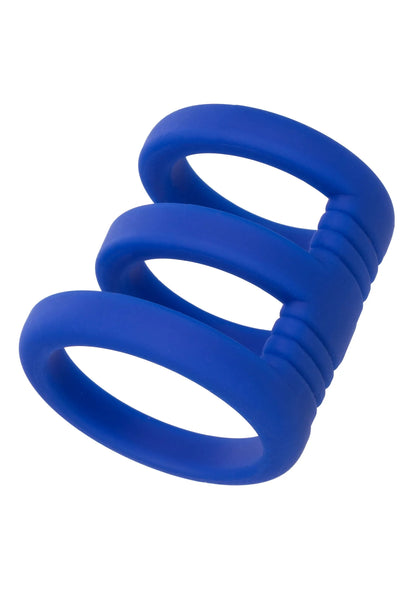 Bestel: CalExotics Admiral Triple Cock Cage - bij Happytoys.nl, happytoys.be, Happytoys.ae: erotische sex webshop | liever Happy dan Easy ⭐⭐⭐⭐⭐