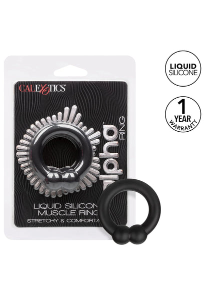 Bestel: Alpha Muscle Ring by CalExotics Alpha - bij Happytoys: de erotische sex webshop | liever Happy dan Easy ⭐⭐⭐⭐⭐