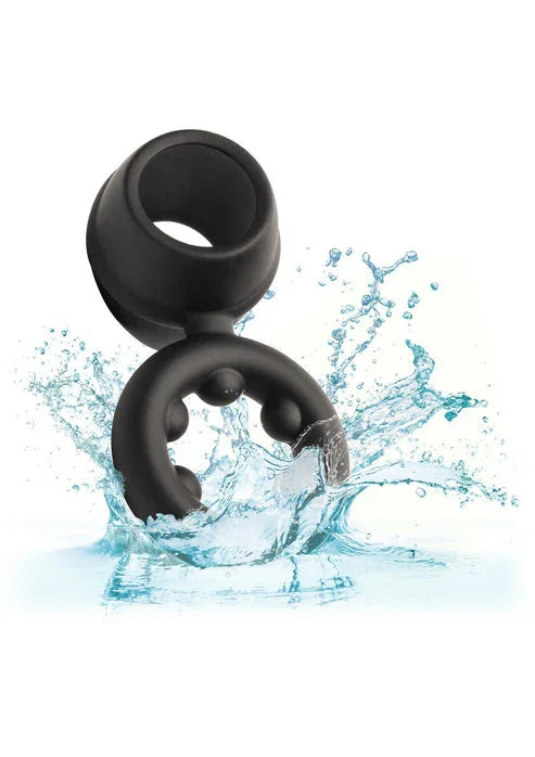 Alpha Dual Magnum Ring by CalExotics - Happytoys Sexshop: online sex shop for Feeling Happy & Easy 😊 - Discreet geleverd