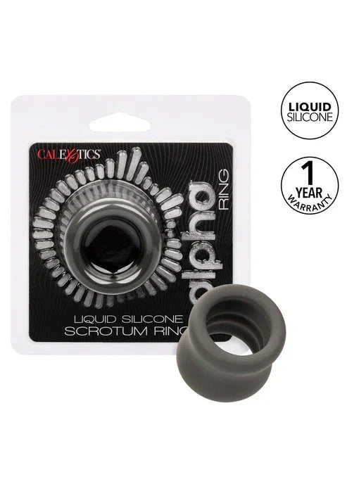Alpha Scrotum Stretching Ring by CalExotics - Happytoys Sexshop: Toys for Feeling Happy & Easy 😊 - Discreet geleverd