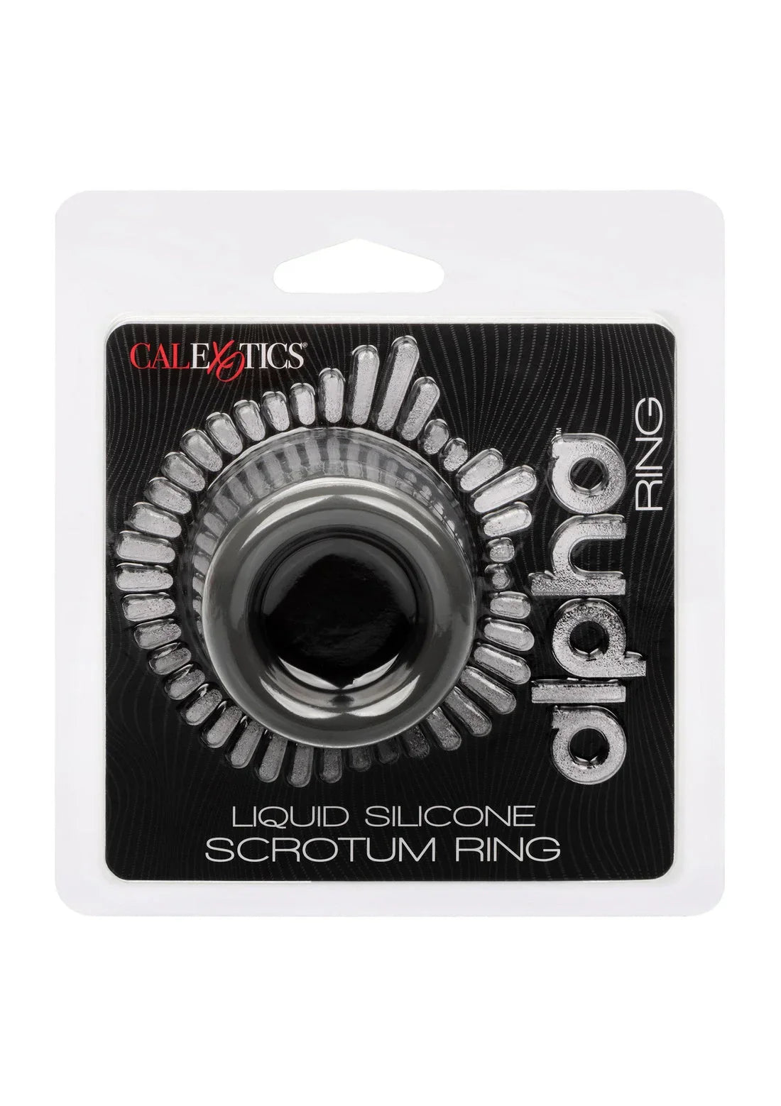 Alpha Scrotum Stretching Ring by CalExotics - Happytoys Sexshop: Toys for Feeling Happy & Easy 😊 - Discreet geleverd
