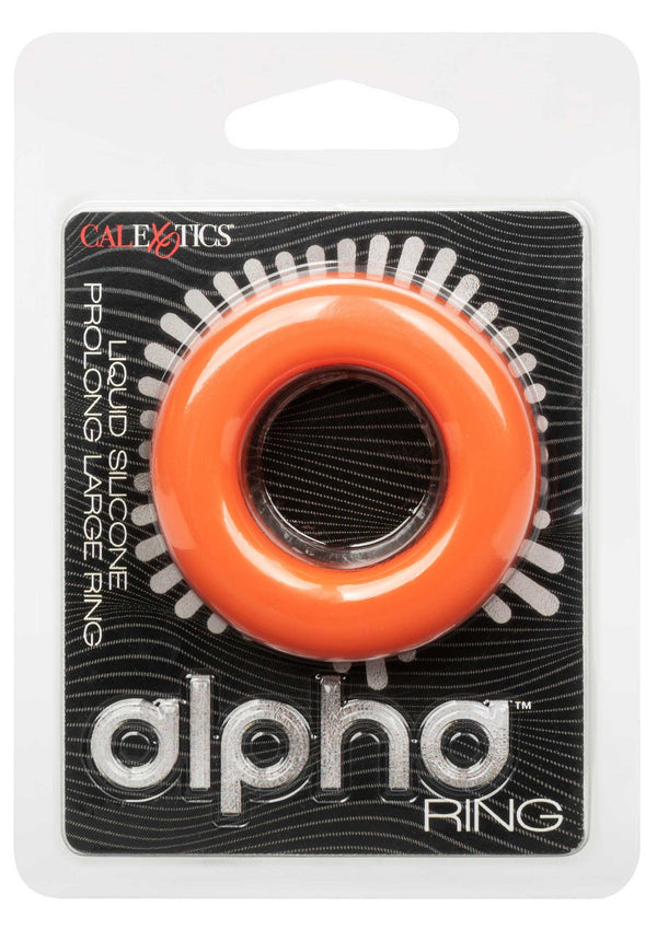 Bestel: Alpha Prolong Large Ring by CalExotics Alpha - bij Happytoys: de erotische sex webshop | liever Happy dan Easy ⭐⭐⭐⭐⭐