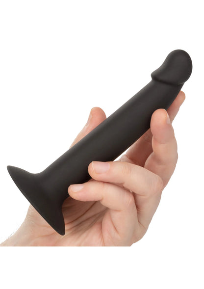 Bestel: Silicone Curved Anal Stud by CalExotics - bij Happytoys: de erotische sex webshop | liever Happy dan Easy ⭐⭐⭐⭐⭐