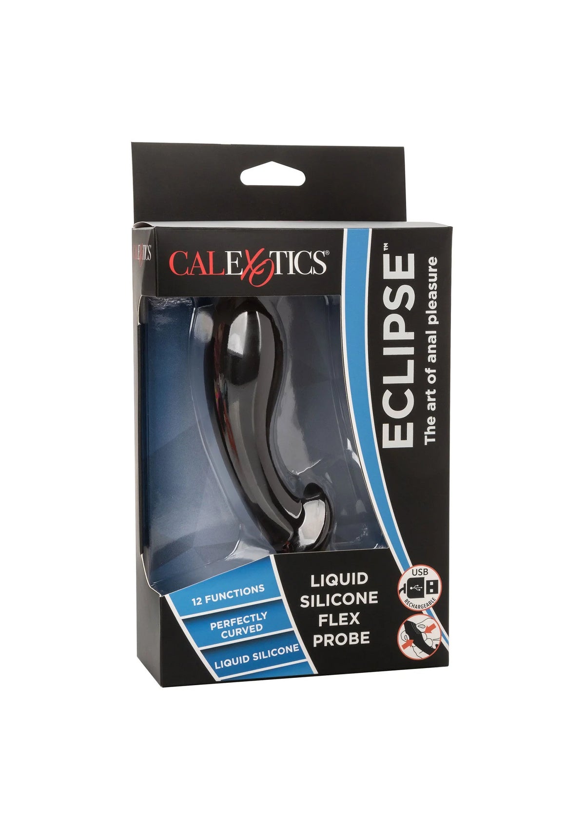 Bestel: Eclipse Liquid Silicone Flex Probe Vibrator by CalExotics - bij Happytoys.nl, happytoys.be, Happytoys.ae: erotische sex webshop | liever Happy dan Easy ⭐⭐⭐⭐⭐