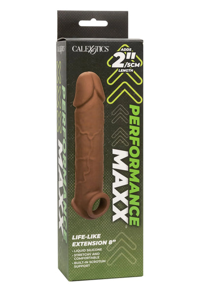 Bestel: Life - Like Extension 8 inch by CalExotics Performance Maxx - bij Happytoys: de erotische sex webshop | liever Happy dan Easy ⭐⭐⭐⭐⭐