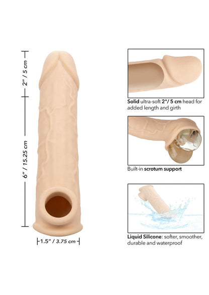 Bestel: Life - Like Extension 8 inch by CalExotics Performance Maxx - bij Happytoys: de erotische sex webshop | liever Happy dan Easy ⭐⭐⭐⭐⭐