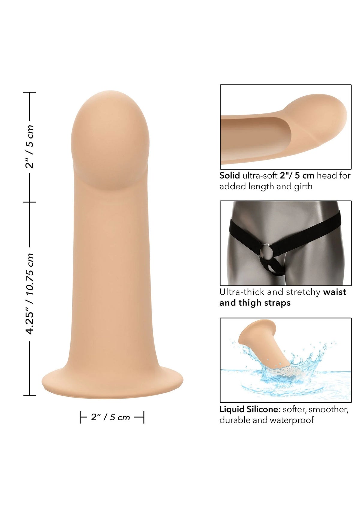 Bestel: Extension With Harness - bij Happytoys.nl, happytoys.be, Happytoys.ae: erotische sex webshop | liever Happy dan Easy ⭐⭐⭐⭐⭐