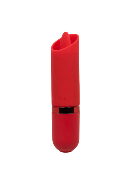 Bestel: Kyst Flicker mini lipstick vibrator met tong by CalExotics - bij Happytoys: de erotische sex webshop | liever Happy dan Easy ⭐⭐⭐⭐⭐