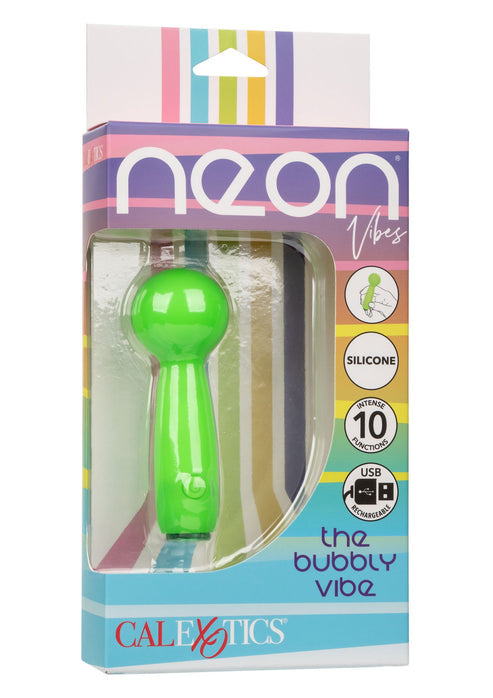 Bestel: The Bubbly Vibrator by CalExotics Neon Vibes - bij Happytoys: de erotische sex webshop | liever Happy dan Easy ⭐⭐⭐⭐⭐