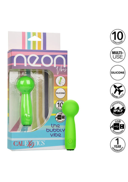 Bestel: The Bubbly Vibrator by CalExotics Neon Vibes - bij Happytoys: de erotische sex webshop | liever Happy dan Easy ⭐⭐⭐⭐⭐