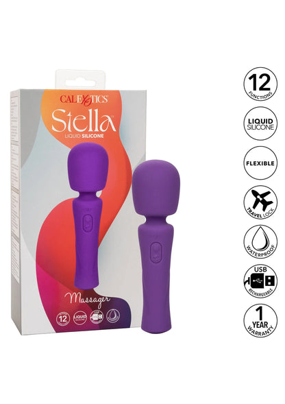 Bestel: Stella Liquid Silicone Massager by CalExotics - bij Happytoys.nl, happytoys.be, Happytoys.ae: erotische sex webshop | liever Happy dan Easy ⭐⭐⭐⭐⭐