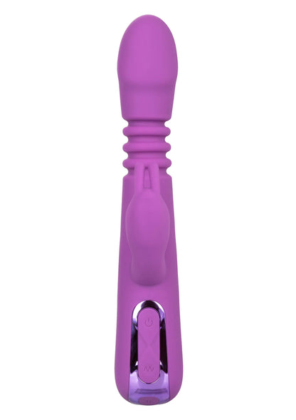 Bestel: Jack Rabbit Elite Thrusting Rabbit vibrator by CalExotics - bij Happytoys.nl, happytoys.be, Happytoys.ae: erotische sex webshop | liever Happy dan Easy ⭐⭐⭐⭐⭐