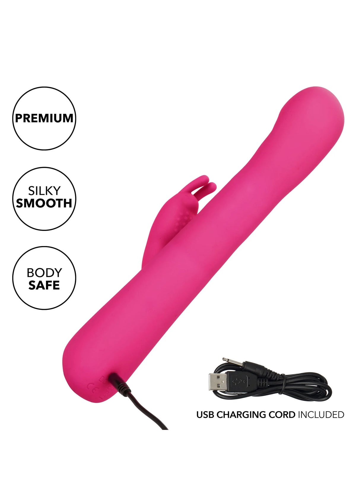 Bestel: Jack Rabbit Elite Beaded G Rabbit by CalExotics - bij Happytoys: de erotische sex webshop | liever Happy dan Easy ⭐⭐⭐⭐⭐