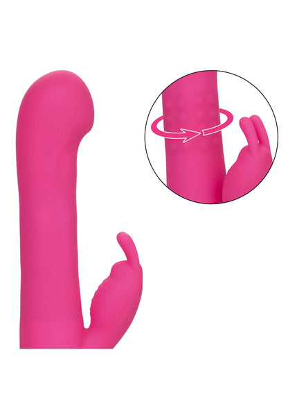 Bestel: Jack Rabbit Elite Beaded G Rabbit by CalExotics - bij Happytoys: de erotische sex webshop | liever Happy dan Easy ⭐⭐⭐⭐⭐
