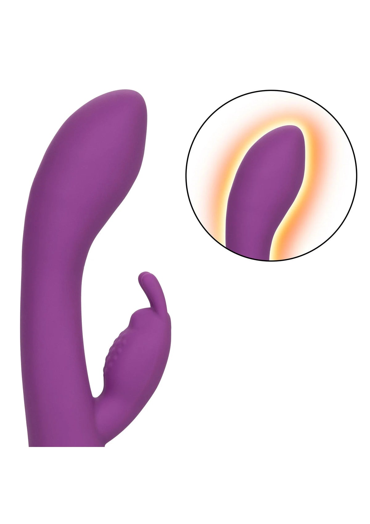 Bestel: Jack Rabbit Elite Warming Rabbit vibrator by CalExotics - bij Happytoys: de erotische sex webshop | liever Happy dan Easy ⭐⭐⭐⭐⭐
