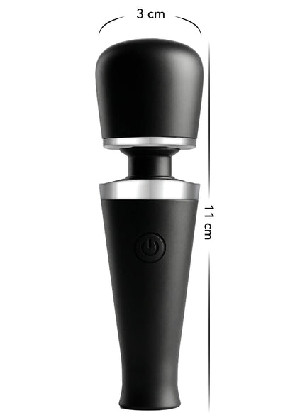 Bestel: Travel Wand Massager by Caresse - bij Happytoys: de erotische sex webshop | liever Happy dan Easy ⭐⭐⭐⭐⭐