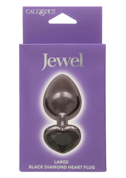 Diamond Heart Plug Large by CalExotics