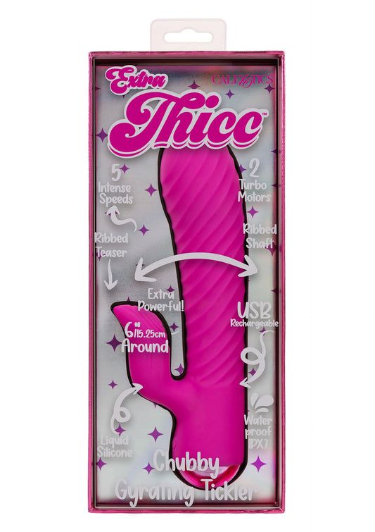 Bestel: Thicc Chubby Gyrating Tickler by CalExotics Thicc - bij Happytoys: de erotische sex webshop | liever Happy dan Easy ⭐⭐⭐⭐⭐