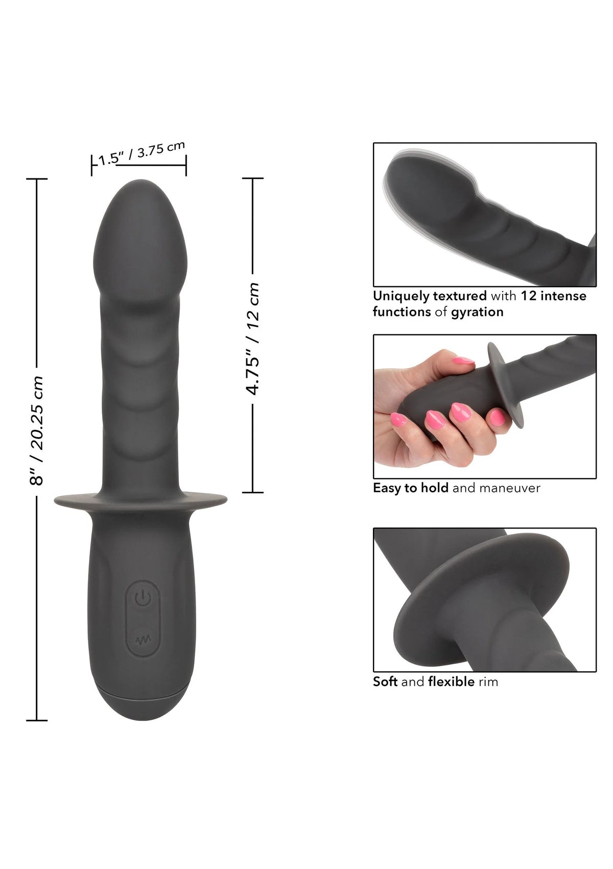 Bestel: Ramrod Gyrating by CalExotics - bij Happytoys.nl, happytoys.be, Happytoys.ae: erotische sex webshop | liever Happy dan Easy ⭐⭐⭐⭐⭐