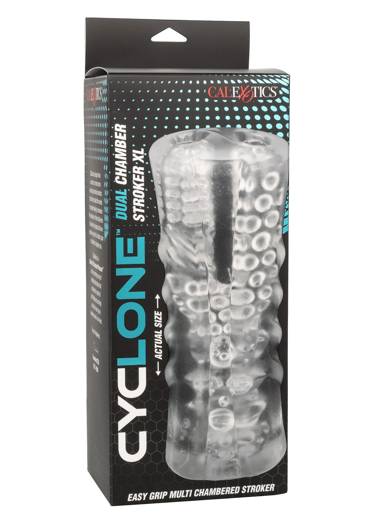 Bestel: Cyclone Dual Chamber Stroker XL by Calexotics - bij Happytoys.nl, happytoys.be, Happytoys.ae: erotische sex webshop | liever Happy dan Easy ⭐⭐⭐⭐⭐