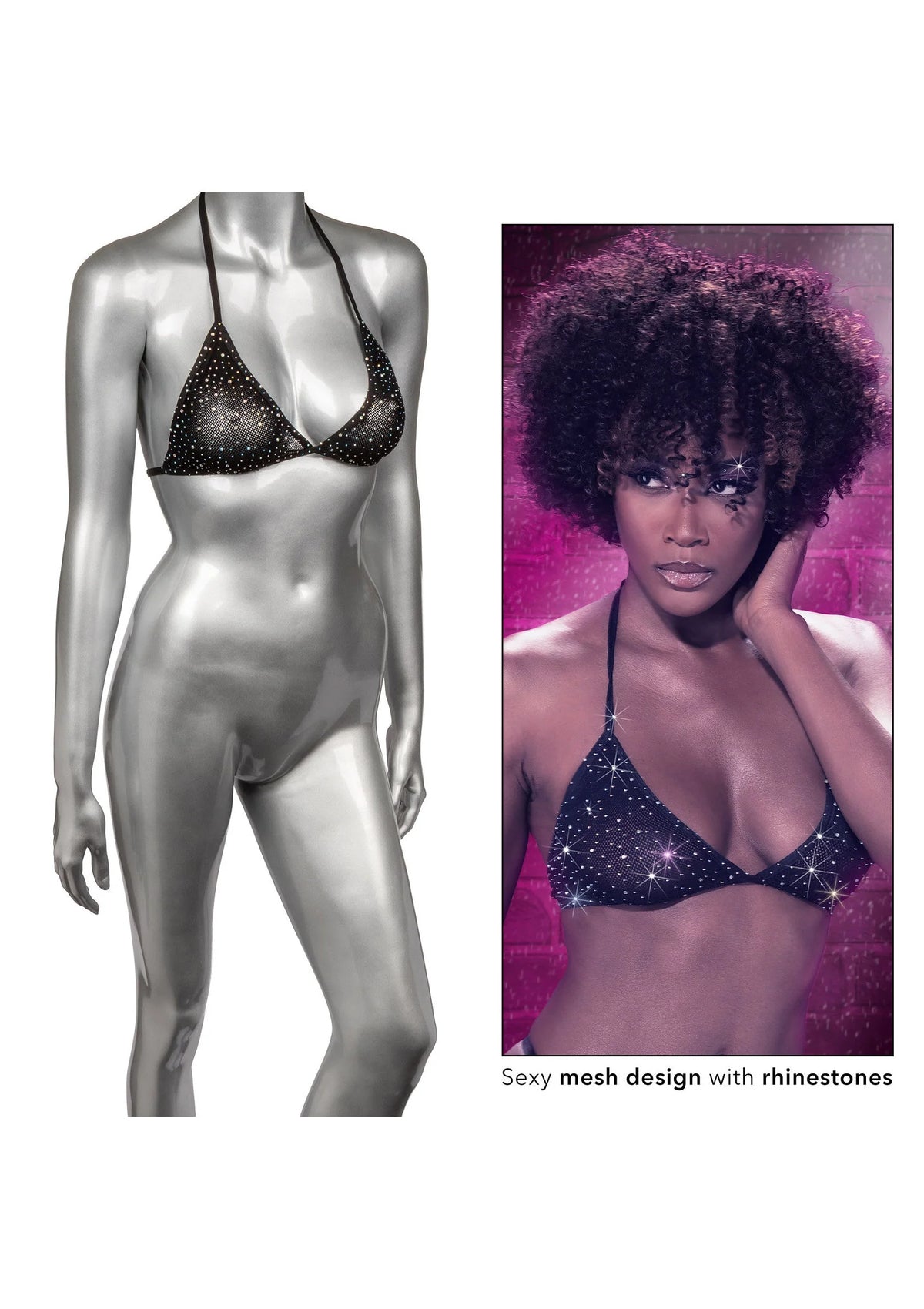 Bestel: Radiance Triangle Bikini Top by CalExotics - bij Happytoys.nl, happytoys.be, Happytoys.ae: erotische sex webshop | liever Happy dan Easy ⭐⭐⭐⭐⭐