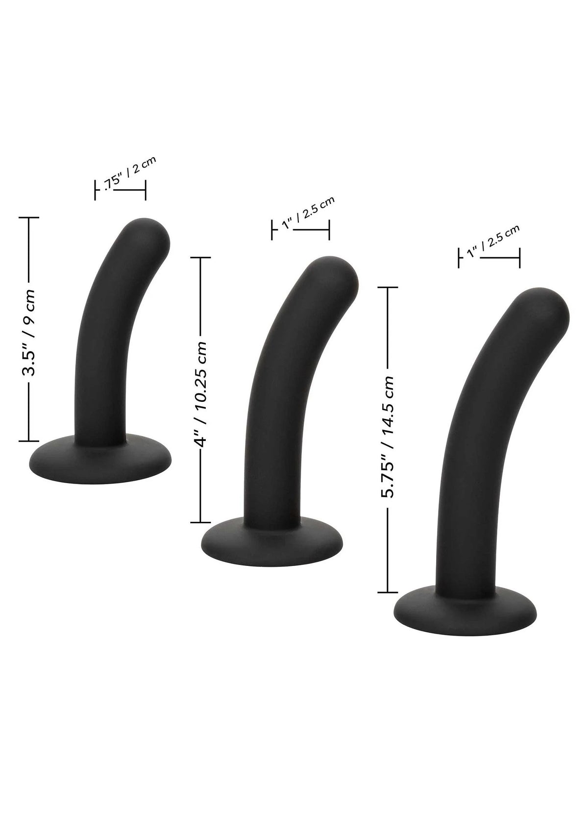 Bestel: Boundless Silicone Curve Pegging Kit by CalExotics - bij Happytoys.nl, happytoys.be, Happytoys.ae: erotische sex webshop | liever Happy dan Easy ⭐⭐⭐⭐⭐