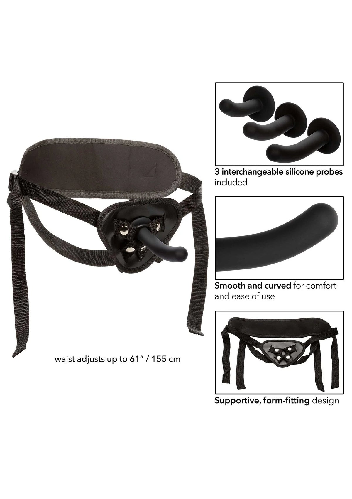 Bestel: Boundless Silicone Curve Pegging Kit by CalExotics - bij Happytoys.nl, happytoys.be, Happytoys.ae: erotische sex webshop | liever Happy dan Easy ⭐⭐⭐⭐⭐