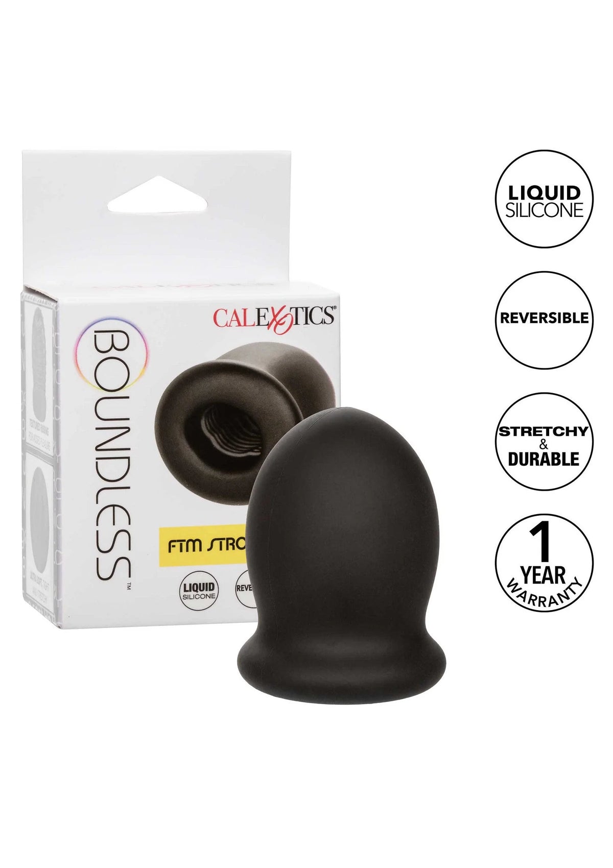 Bestel: Boundless FTM Stroker 2'/5 cm by CalExotics - bij Happytoys.nl, happytoys.be, Happytoys.ae: erotische sex webshop | liever Happy dan Easy ⭐⭐⭐⭐⭐