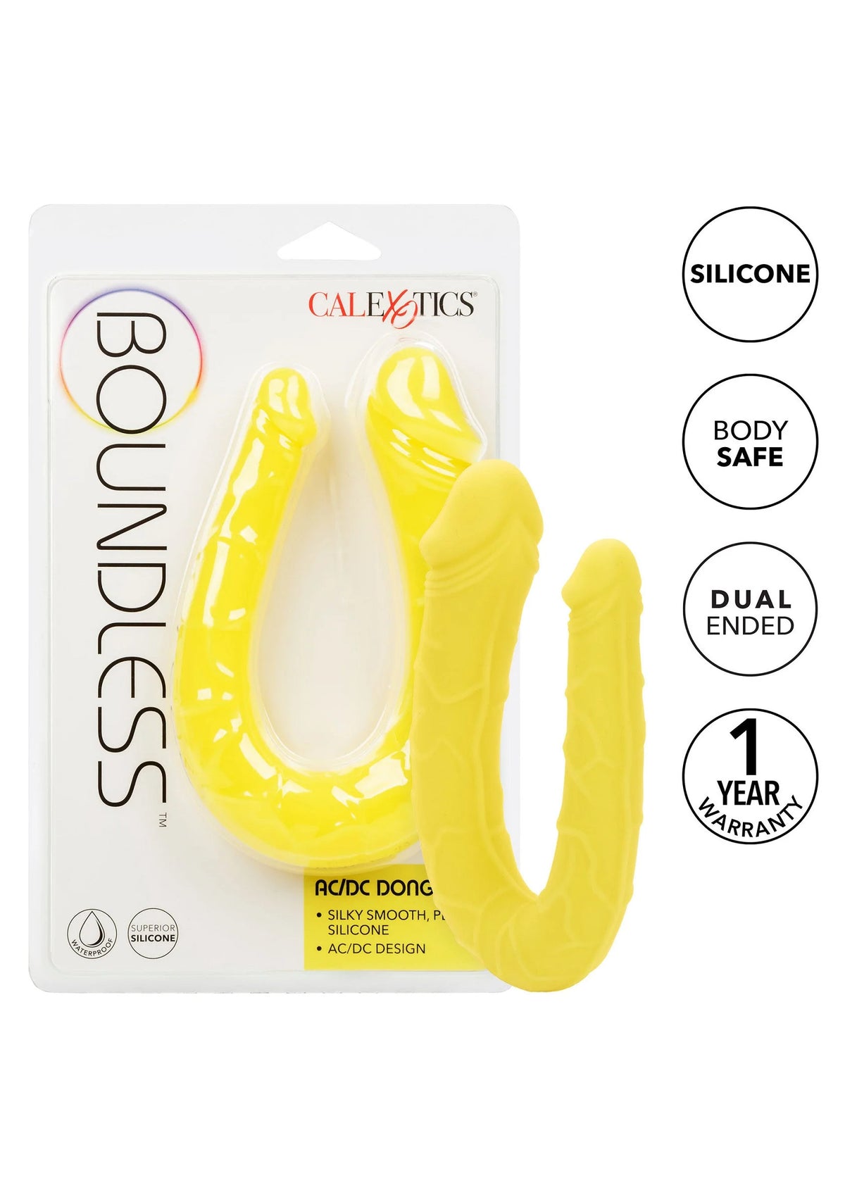 Bestel: Boundles AC/DC Dong by CalExotics - bij Happytoys.nl, happytoys.be, Happytoys.ae: erotische sex webshop | liever Happy dan Easy ⭐⭐⭐⭐⭐
