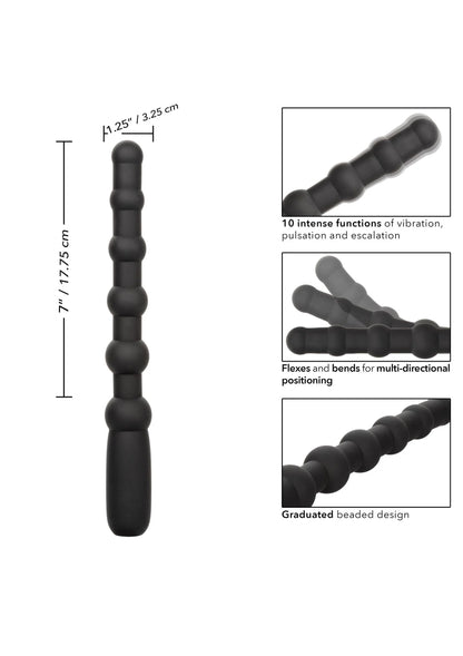 Bestel: Rechargeable X - 10 Beads by CalExotics - bij Happytoys.nl, happytoys.be, Happytoys.ae: erotische sex webshop | liever Happy dan Easy ⭐⭐⭐⭐⭐