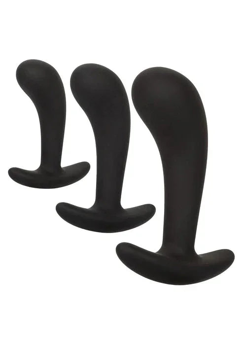 Bestel: Silicone Prostate butt plug Kit by CalExotics - buttplugs bij Happytoys.nl, happytoys.be, Happytoys.ae: erotische sex webshop | liever Happy dan Easy ⭐⭐⭐⭐⭐