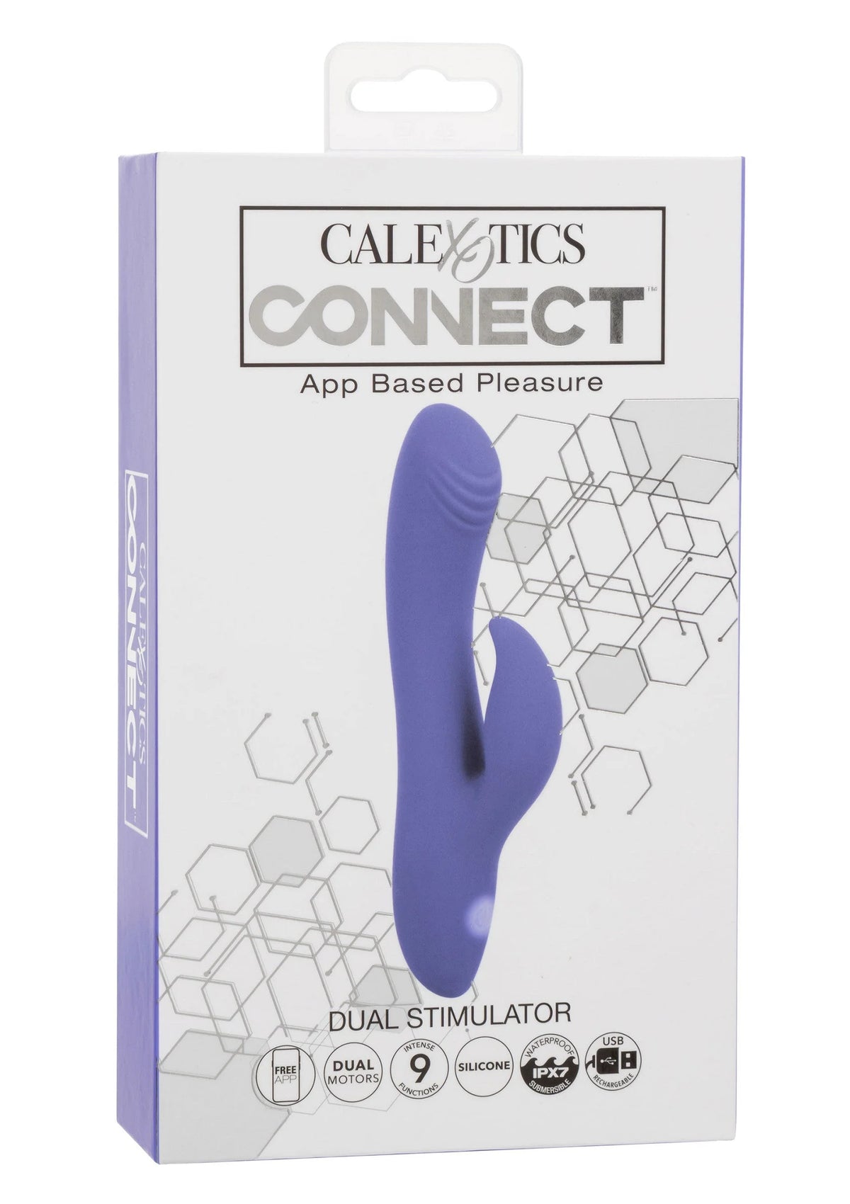 Bestel: Calex Connect Dual Stimulator by CalExotics - bij Happytoys: de erotische sex webshop | liever Happy dan Easy ⭐⭐⭐⭐⭐