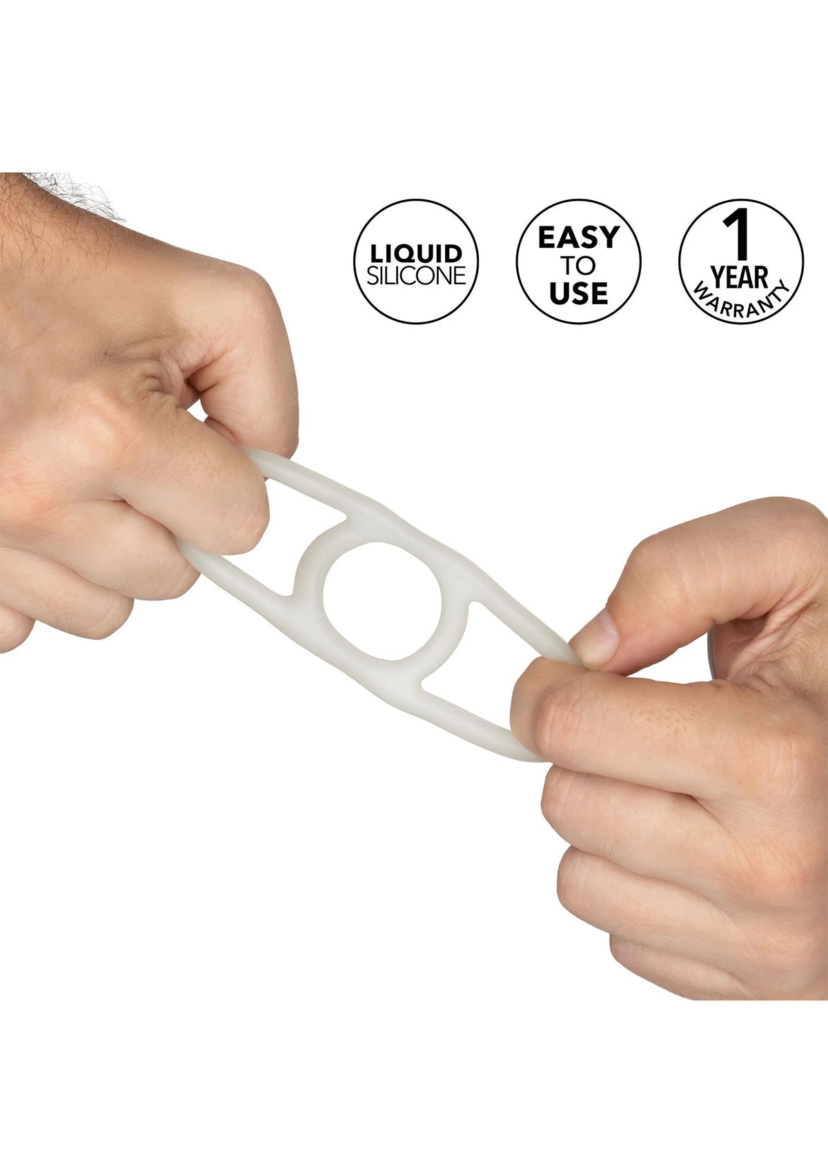 Bestel: Silicone Commander Ring - bij Happytoys.nl, happytoys.be, Happytoys.ae: erotische sex webshop | liever Happy dan Easy ⭐⭐⭐⭐⭐