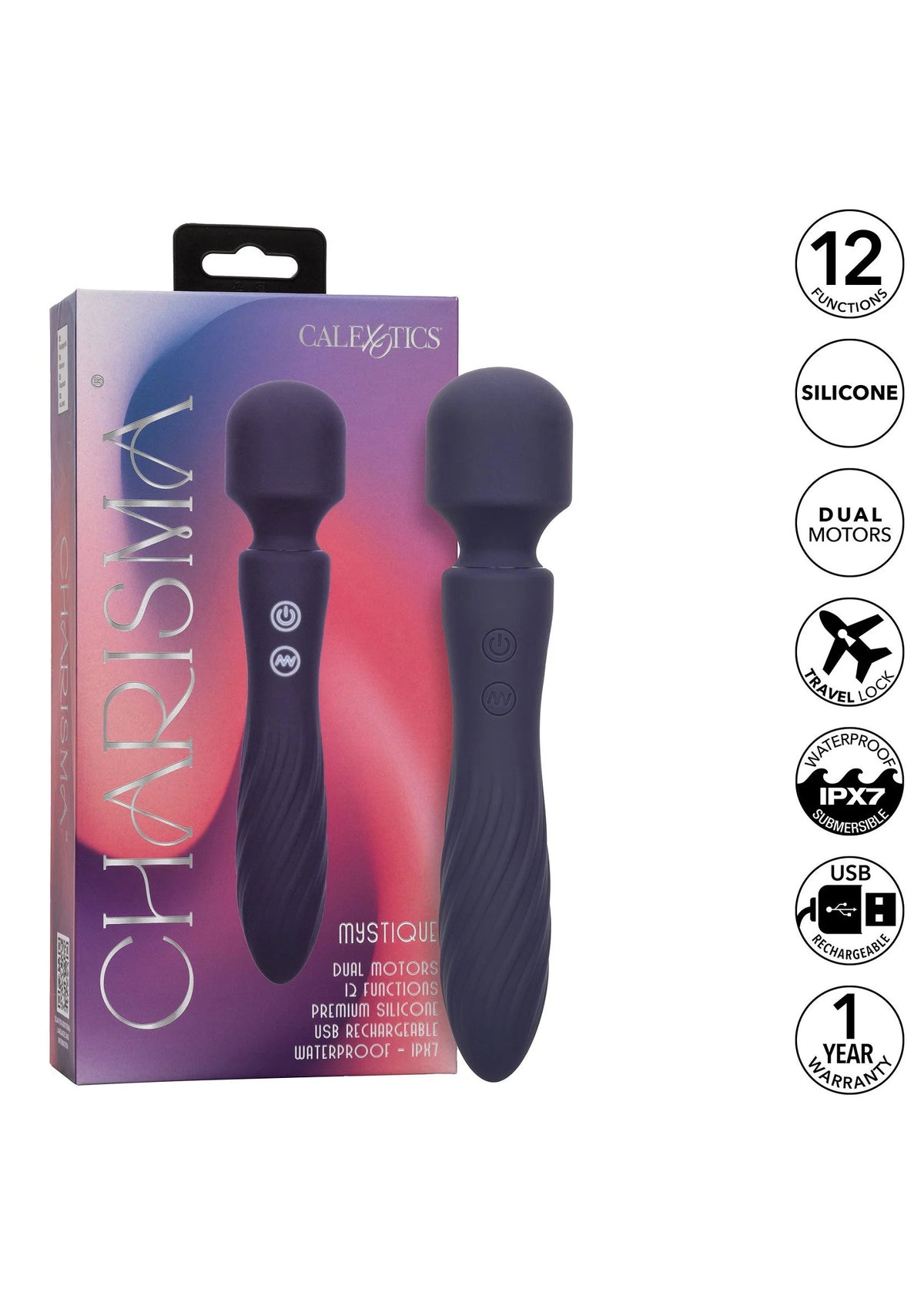 Bestel: Charisma Mystique by CalExotics - bij Happytoys.nl, happytoys.be, Happytoys.ae: erotische sex webshop | liever Happy dan Easy ⭐⭐⭐⭐⭐