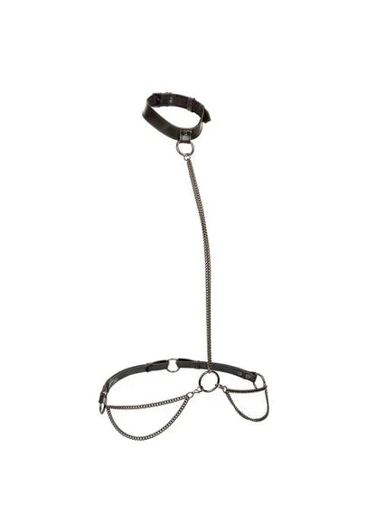 Chain Halter & Collar by CalExotics - Happytoys Sexshop: online sex shop for Feeling Happy & Easy 😊 - Discreet geleverd