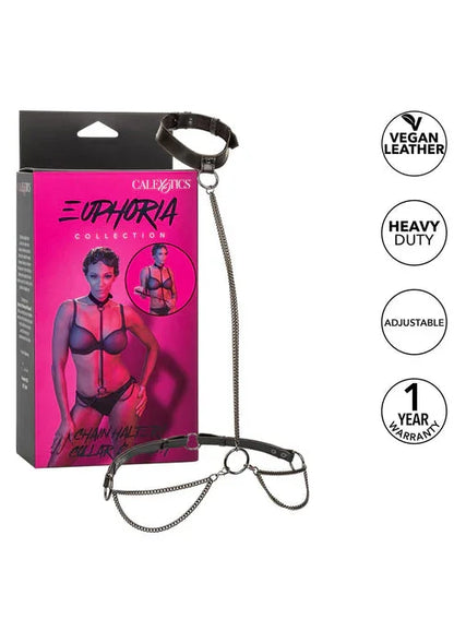 Chain Halter & Collar by CalExotics - Happytoys Sexshop: online sex shop for Feeling Happy & Easy 😊 - Discreet geleverd