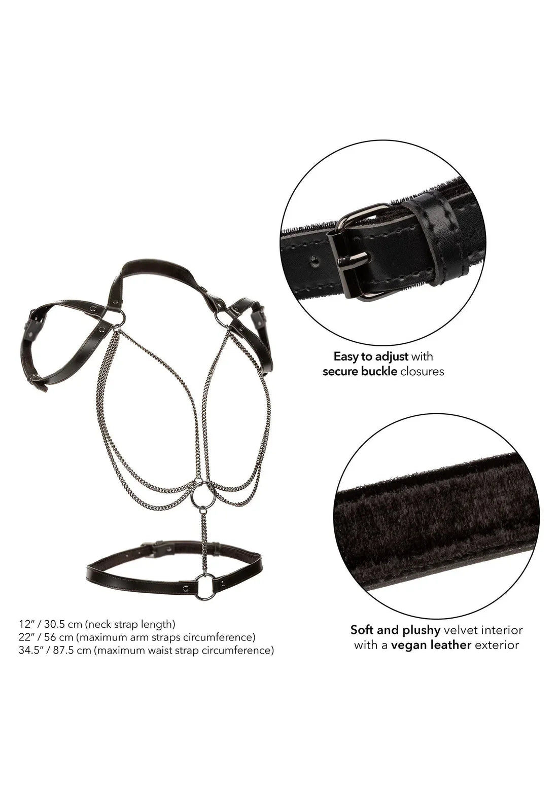 Multi Chain Halter by CalExotics