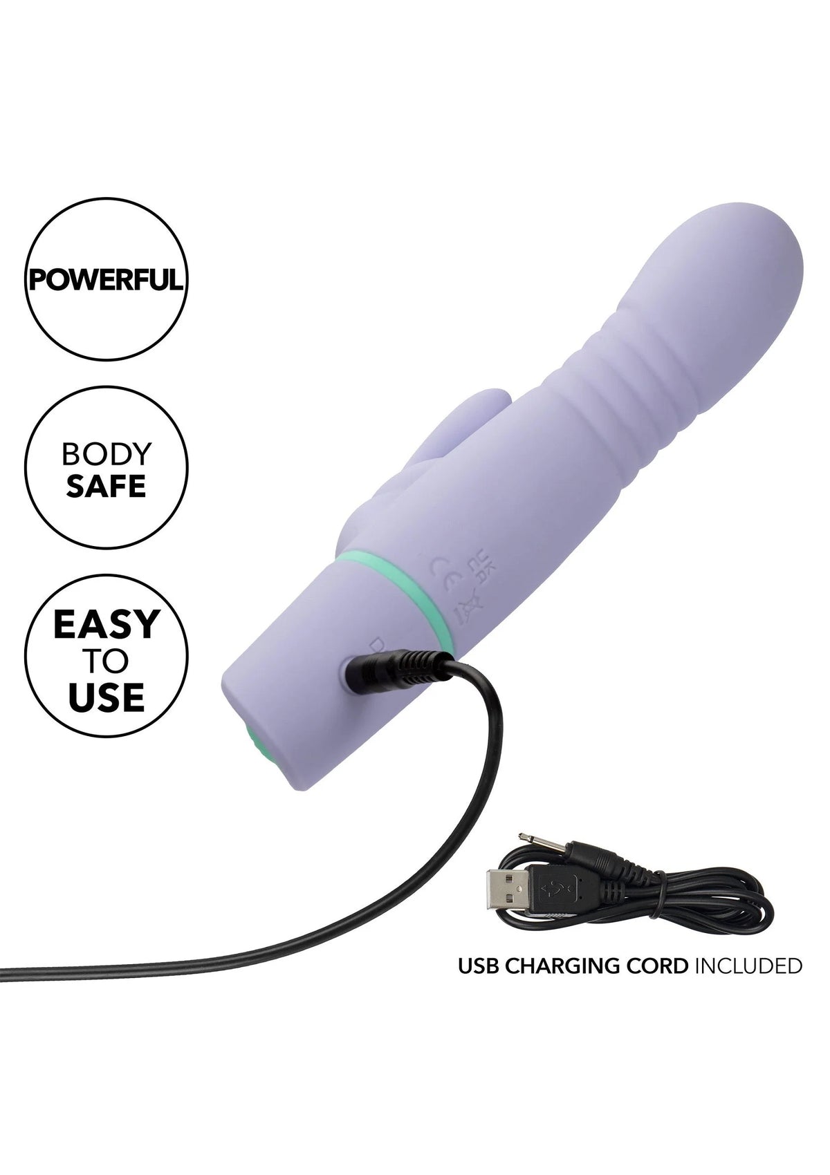 Bestel: Love Bunny Thrusting Bunny by CalExotics - bij Happytoys.nl, happytoys.be, Happytoys.ae: erotische sex webshop | liever Happy dan Easy ⭐⭐⭐⭐⭐