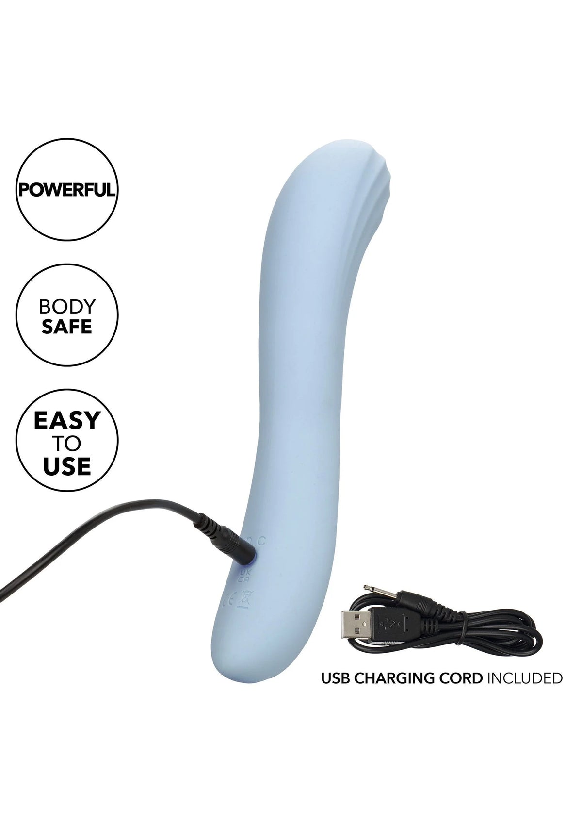 Bestel: Azure Contoured G by CalExotics - bij Happytoys.nl, happytoys.be, Happytoys.ae: erotische sex webshop | liever Happy dan Easy ⭐⭐⭐⭐⭐