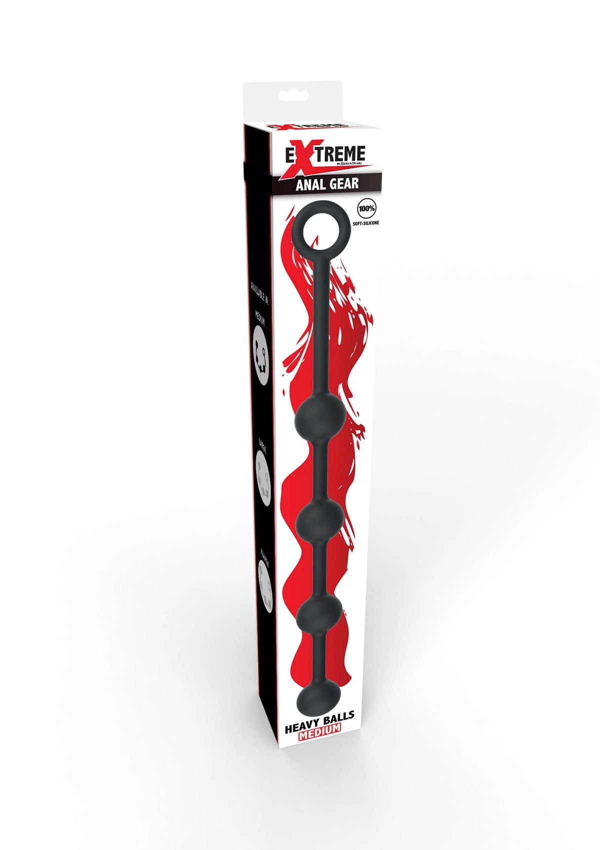Bestel: Extreme Heavy Anal Balls Medium by Hidden Desire - bij Happytoys.nl, happytoys.be, Happytoys.ae: erotische sex webshop | liever Happy dan Easy ⭐⭐⭐⭐⭐
