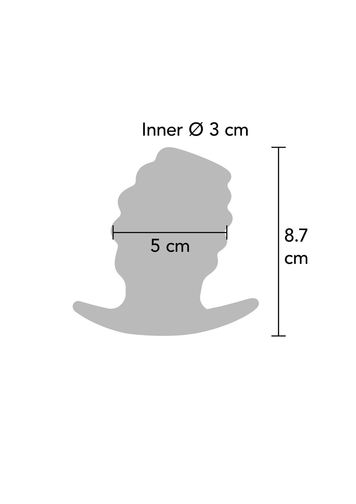 Bestel: Extreme Invader Open Plug Large by Hidden Desire - bij Happytoys.nl, happytoys.be, Happytoys.ae: erotische sex webshop | liever Happy dan Easy ⭐⭐⭐⭐⭐