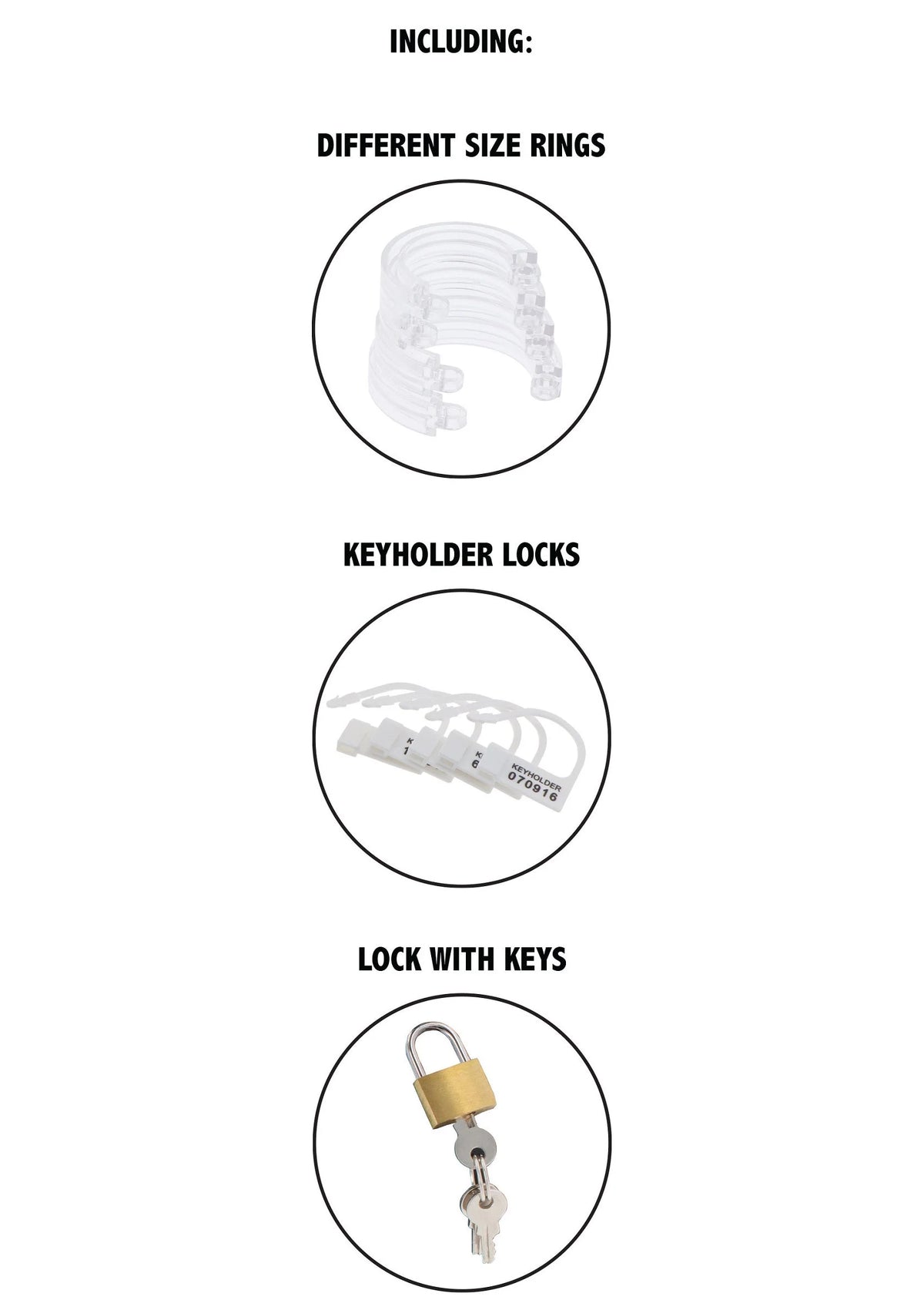 Bestel: Chastity Cock Cage Acrylic - bij Happytoys.nl, happytoys.be, Happytoys.ae: erotische sex webshop | liever Happy dan Easy ⭐⭐⭐⭐⭐